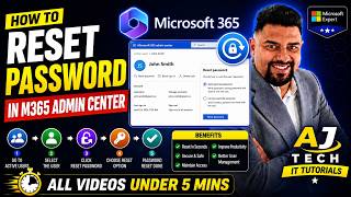 How to Reset a User Password in M365 Admin Center