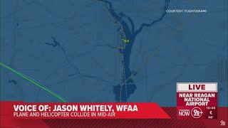 Flight path | Passenger jet collides with helicopter