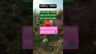 लहानपणी आई मुलावर जे संस्कार करते