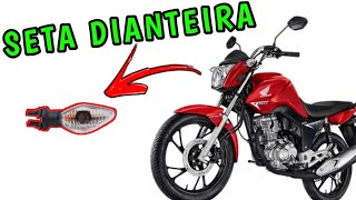 COMO TROCAR A SETA DIANTEIRA DA START, FAN E TITAN 160