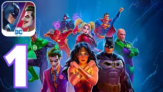 DC Heroes & Villains: Match 3 - Gameplay Walkthrough Part 1 (Android,iOS)