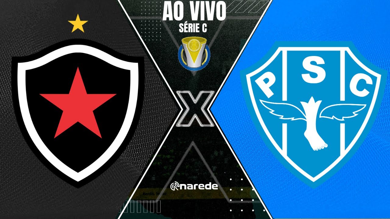 BOTAFOGO-PB X PAYSANDU AO VIVO - SÉRIE C 2023 AO VIVO - YouTube