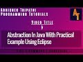 Abstraction In Java Part-35 # Abstract Class With Example