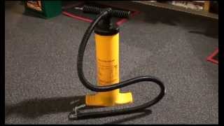 Double Action Hand / Stirrup Pump 4 L Inflatable Boat In Action Rib Bravo