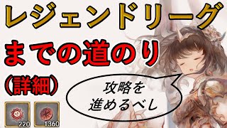 【メメントモリ】レジェンドリーグまでの道のり（詳細版）【メメモリ】