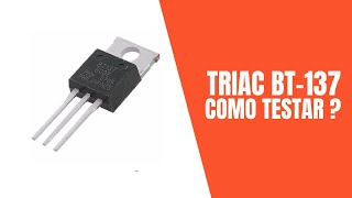 COMO TESTAR DE FORMA CORRETA O BT-137