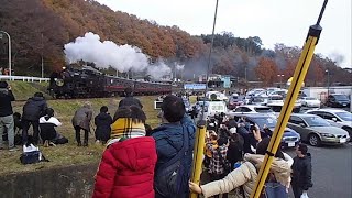 ﾃｽﾄ [ﾗｽﾄﾗﾝ]『C11325・SLもおか(東武鉄道売却前最終運行)[6002レ]』2019/12/1(真岡鐵道・茂木駅～天矢場駅｢道の駅もてぎ｣) # 真岡鉄道