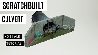 HOW TO - Make An HO Scale Culvert