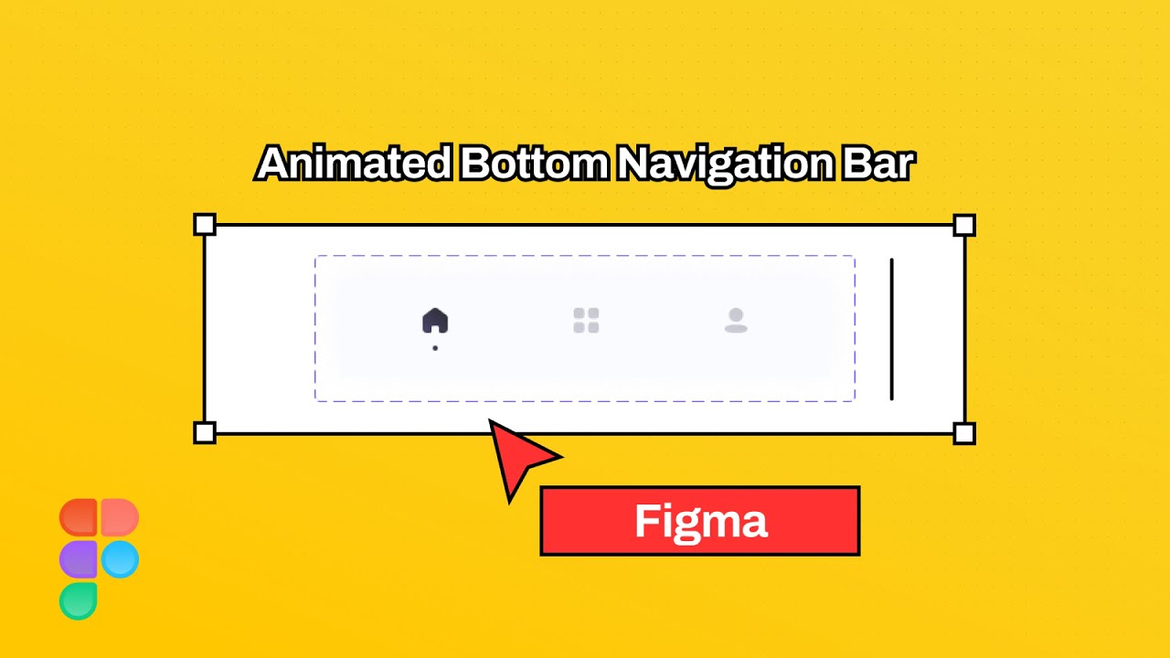 Figma Tutorial - Animated Bottom Navigation Bar In Figma 2021 - YouTube