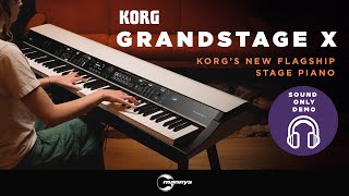 Grandstage X! Korg's new flagship Stage Piano has arrived 😍 [Sound-only demo]