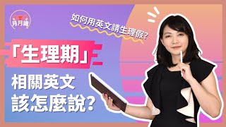 ⟪ 月月識 ⟫ 月經英文課🩸多種生理用品、月經相關議題，一次教你了解🧑🏻‍🏫｜生理期｜月經教育｜迷你闆