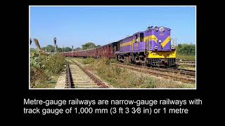 Metre gauge Railway  ( List of country)