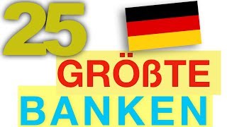 Größte Banken Deutschlands