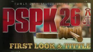 Vakeel Saab Official First Look || PsPk26  First Single Promo Update || PawanKalyan || S Thaman