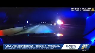 Police: Two men arrested in Franklin after leading officers on chase across I-75 in stolen vehicle