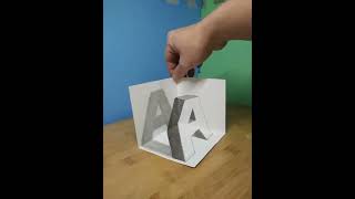 Drawing Spiral Stairs   How to Draw 3D Caracole   Anamorphic Corner Art   Vamos 16