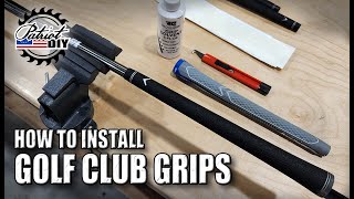 How To Regrip Golf Clubs / Easy Golf Grip Install