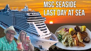 MSC Seaside Our Last Day at Sea / Food Shows and Entertainment / Goodbye Party Day# 7  2023