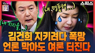 [백운기의 정치본색 '심층토론'] 명품백을 침묵으로 덮는다? 김건희 지켜려다 정권 내준다