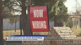 Report states job growth is booming in Ohio