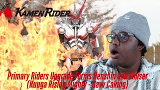 I Reacted To Every Primary Riders Upgrade Forms Henshin and Finisher (Reupload)