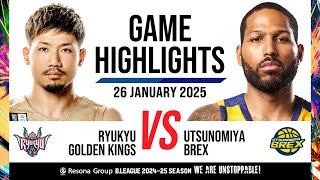 Ryukyu Golden Kings vs. Utsunomiya Brex - Game Highlights