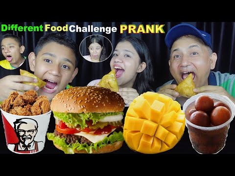 Prank Video Ll Different Food Challenge Prank Budabudivlogs