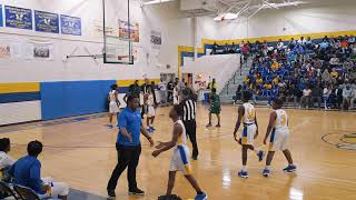 Hand Middle School vs South East Middle School Boys Basketball. December 11, 2024