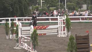 H23　関東学生馬術競技大会　総合馬術競技　余力審査　小野敬司　桜勝