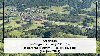 Oberjoch [Kühgundspitze - Iselergrat - Iseler]   (25. Juni 2023)