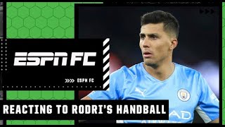 VAR MISTAKE? I can’t believe Rodri’s handball wasn’t a penalty! - Fjortoft | ESPN FC