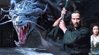 The Shapeshifting Dragon VS Keanu Reeves  | Final Fight Scene | 47 Ronin | CLIP