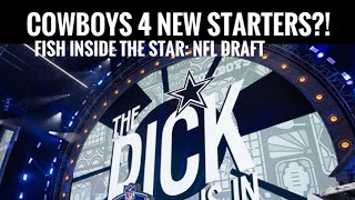 #COWBOYS #NFLDraft Day 1-2 Wrap-Up: Scouting How Many Starters? FISH at THE STAR