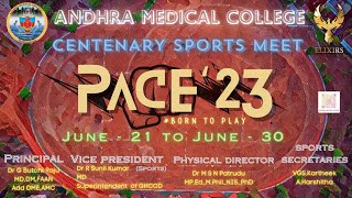 PACE'23 || Centenary Sports Meet || Elixirs || Andhra medical College