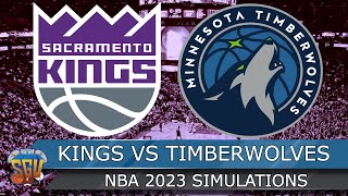 Minnesota Timberwolves vs Sacramento Kings - NBA Today 1/28/2023 Full Game Highlights - NBA 2K23 Sim