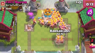 1000000 Barbarian Party|Best Funny Moments|Clash Royale