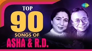Top 90 Songs Of Asha bhosle & R D Burman | Tomari Chalar Pathe | Phire Elam Dure Giye | Durge Durge