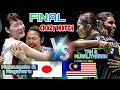 FINAL‼️ KEJUTAN ‼️😱| Tan/Muralitharan (MAS) vs Matsumoto/Nagahara (JPN) [4] | ( 2-1 )