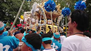 播州秋祭り 令和元年 本宮 正八幡神社 中野、御立、八幡三台練り