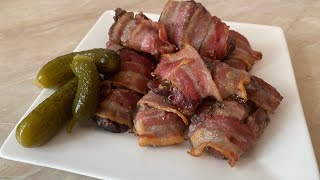 Ficatei de pui in bacon la cuptor ! O alegere perfecta pentru un prânz delicios .