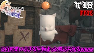 【FF16】モーグリが可愛いすぎてずっと見ていられるクポ！【暗雲来たりて】【ファイナルファンタジー16】#18