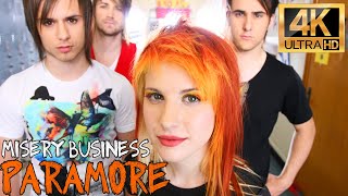 [4K] Paramore - Misery Business REMASTERED (Official Music Video)