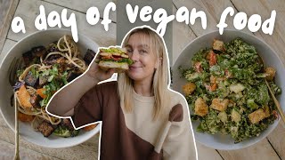 WHAT I EAT IN A DAY (vegan) ~ tempeh 3 ways! 😋
