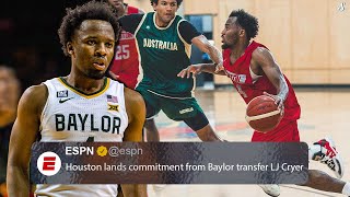 Houston Landed Top Rated Transfer From Baylor LJ Cryer!