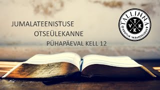 Jumalateenistus 25.09.2022