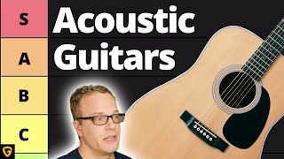 What's The BEST Acoustic Guitar Brand? (Tier List)