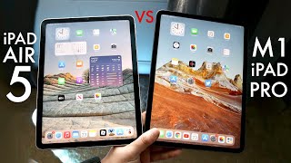 M1 iPad Air 5 (2022) Vs M1 iPad Pro! (Comparison) (Review)