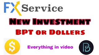 How to active account of fx service ||New investment in fx service || fx service