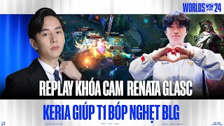 HOW DID KERIA'S EYE-CATCHING ART WITH RENATA GLASC IN GAME 4 OF Worlds Help T1 SQUEeze GBV?