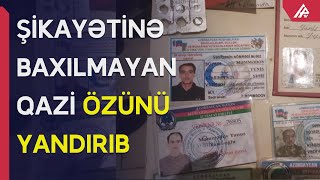 Ağcabədidə qazi özünü niyə yandırıb? - APA TV